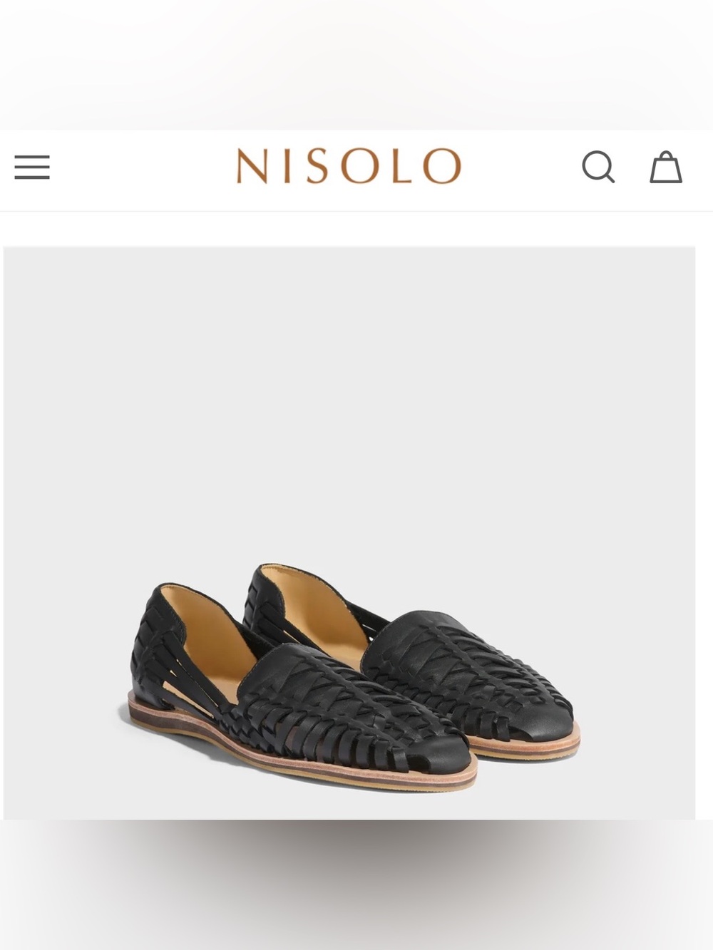 Nisolo Men’s Huarache Sandal